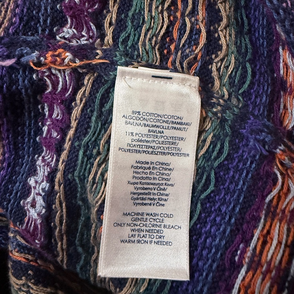 Chaps Women's Multicolor Patterned Sweater - Picture 5 of 5